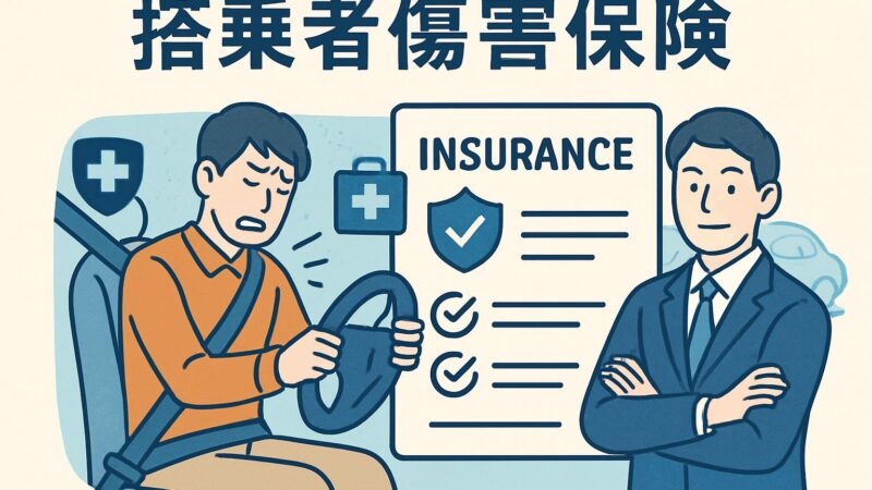 「搭乗者傷害保険」とは？