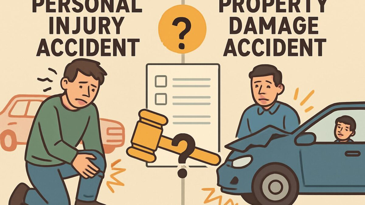 【徹底比較】人身事故と物損事故の違いとは？ 慰謝料・保険・罰則の全てがわかる完全ガイド