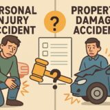 物損事故と人身事故