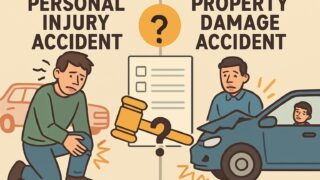 【徹底比較】人身事故と物損事故の違いとは？ 慰謝料・保険・罰則の全てがわかる完全ガイド
