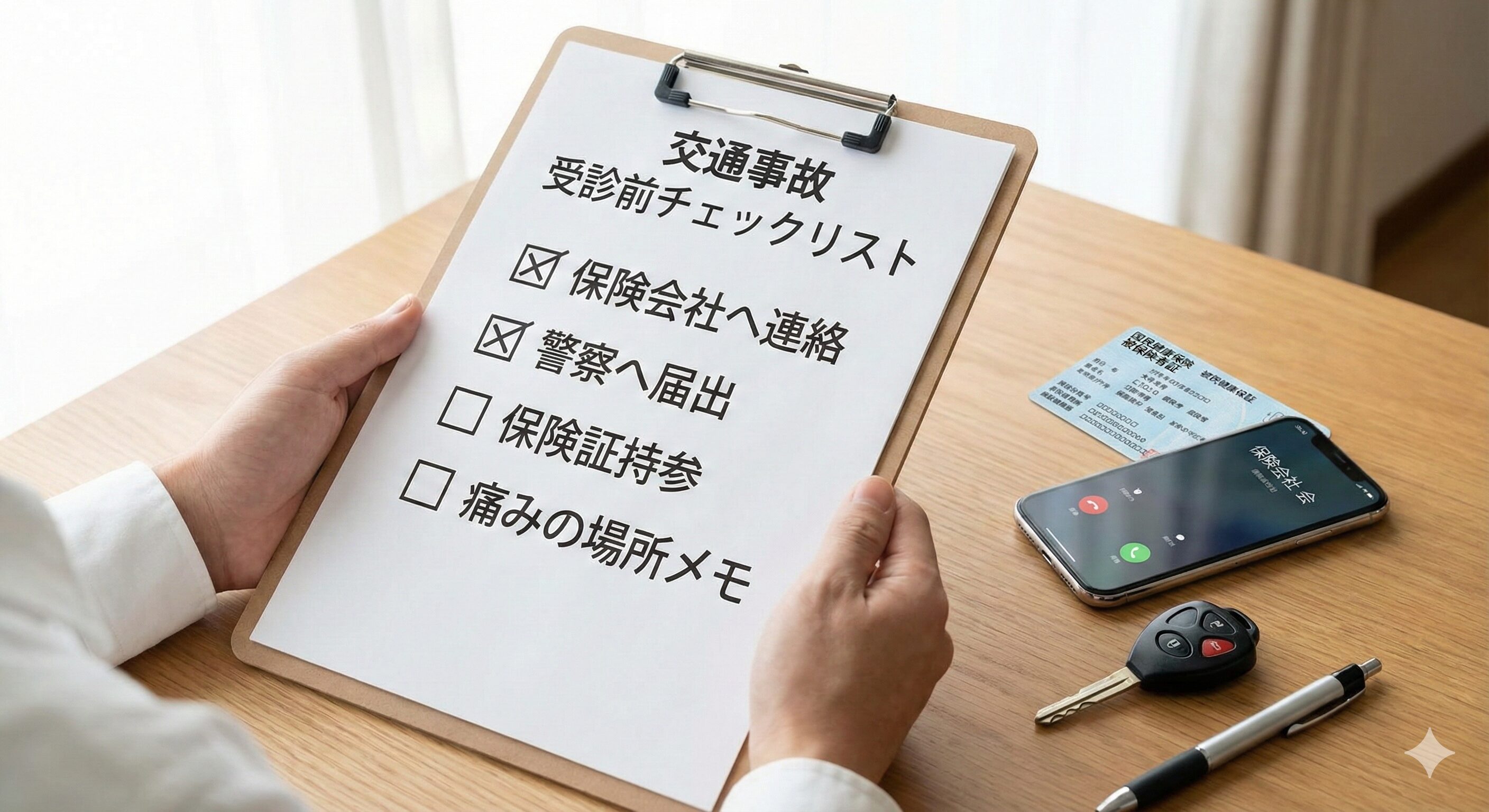 受診前のチェックリスト