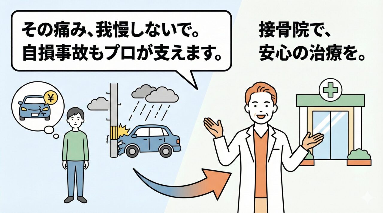 自 損 事故 と は