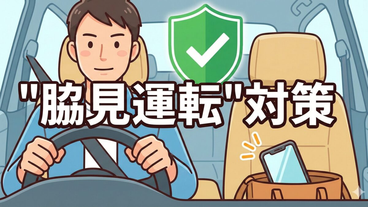 脇見運転対策と交通事故防止：接骨院の先生が教える「体と心」の守り方