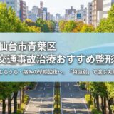 仙台市青葉区交通事故むちうち整形外科