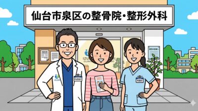 仙台市泉区｜交通事故治療・むちうちにおすすめの整骨院・整形外科10選