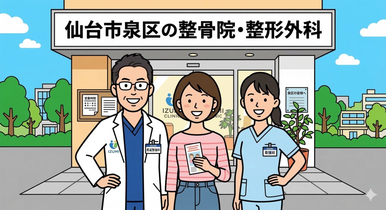 仙台市泉区｜交通事故治療・むちうちにおすすめの整骨院・整形外科10選